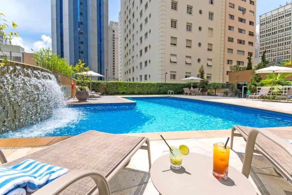 فندق Flat No Jardins - Poucos Metros Da Av Paulista ساو باولو المظهر الخارجي الصورة